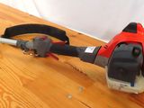 an image of a corded blower on a wooden table