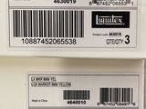these are two boxes with labels on them sitting on top of each other