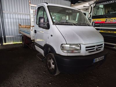 a white van that is parked in a garage
