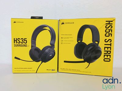 Lot de 2 casques gaming - CORSAIR - HS35, HS55 - Retour SAV …