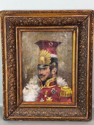 ECOLE DU XIXème siècle Portrait d'officier