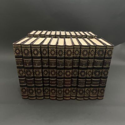 Walter SCOTT, Oeuvres Complètes, 1845, chez Administration d…