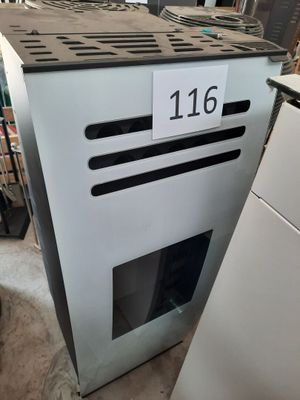 an image of a refrigerator with a number plate on it