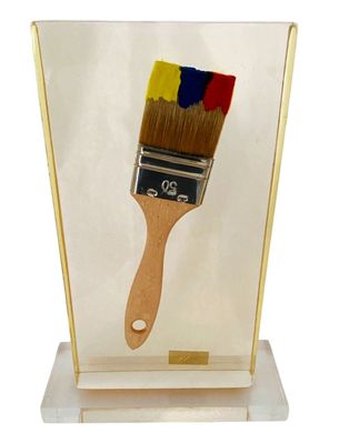 Arman - Inclusion au pinceau, 1995