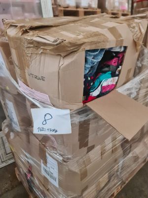 Palette d’environ 170 kg – Vêtements enfant / bébé crème con…