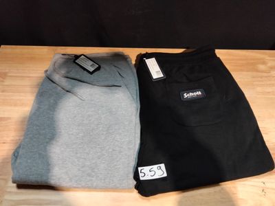 Lot de 2 pantalons de survêtement Schott Taille XXL