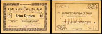 deux anciens billets de banque allemands sur lesquels figure le portrait d'un homme