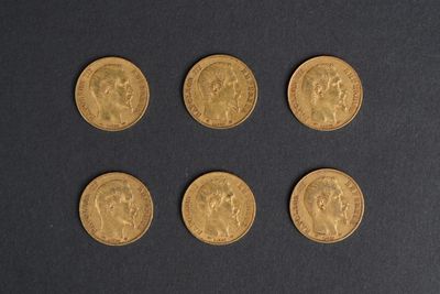six gold sovereigns of the united states