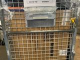 a cart that has a lot of boxes in it