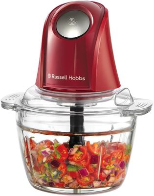 2.99//Russell Hobbs Mini hachoir électrique [Bol en verre av…