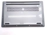 a close up of a laptop with a white background