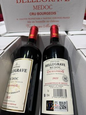 Château Bellegrave 2021 Médoc Cru Bourgeois - 120 Bouteilles