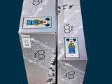 two boxes that have a mickey mouse figure on them