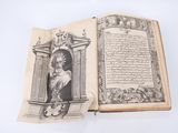 an old book with a picture of a man on it