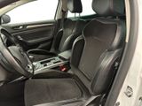 the interior of a car with black leather seats and black trims