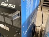 a close up of a machine that is sitting on a pallet