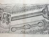 un journal sur lequel figure le dessin d'une machine et d'outils