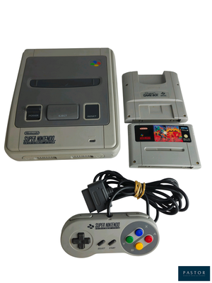 une console Nintendo Classic avec une manette et un gamepad