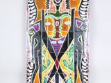 une image d'une peinture sur un mur