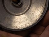 a person holding a metal object in their hand