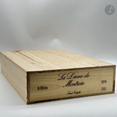 6 B LA DAME DE MONTROSE (Caisse Bois d'origine), Saint-Estephe, 2019 - Photo 1