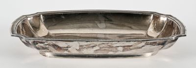 Bannette en argent, frise à déor de palmettes. - Photo 1