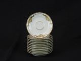 a stack of plates that are stacked on top of each other