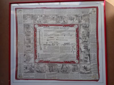 la photo d'une photo d'un journal avec une bordure rouge