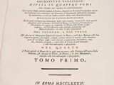 an open book with a black and white title on it