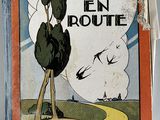 un vieux livre avec l'image d'un arbre dessus