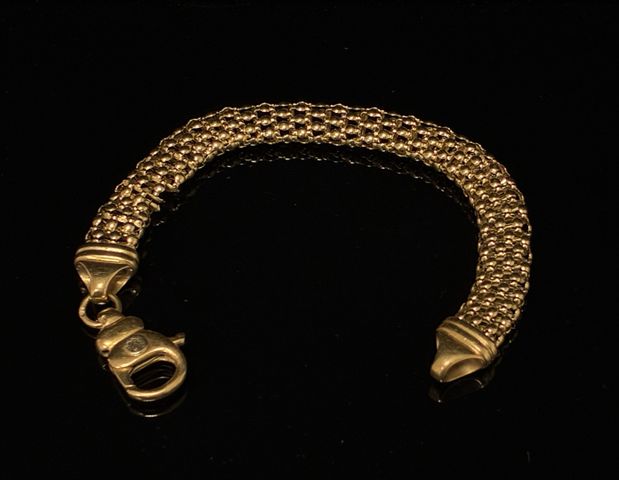 Bracelet en or 18 carats 750 millièmes. En règle. Poids brut : 18