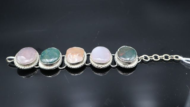 Bracelet en agate Napoléon III (une fêlée)