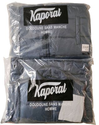 Lot de 2 doudounes sans manche KAPORAL Ugolin taille M - NEU…