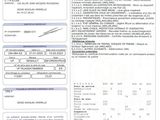un gros plan d'une feuille de papier contenant des informations