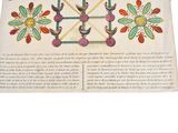 an image of a page of a book with a picture of flowers