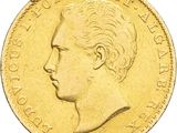 l'image d'une pièce d'or représentant le profil d'un homme