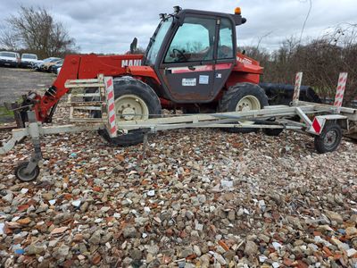 Remorque Porte Poteau Vendu Dans L' Etat - Kilometrage Non G…