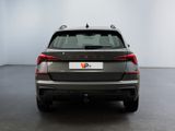 the rear end of a grey volvo v90 estate