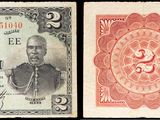 deux types différents de billets de banque sur lesquels figurent l'image d'un homme et d'une femme