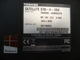 a close up of a label on a computer