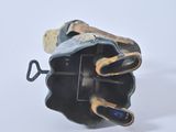a baseball glove that is sitting on top of a table