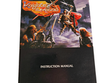 an instruction manual on how to play the video game