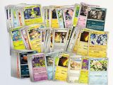 a lot of cards that are on the table