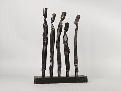 Maxime PLANCQUE Sculpture en acier doux forgé - Art contemporain