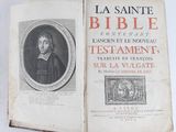 an old book with a picture of a man on it
