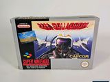 Sur la boîte du jeu figure l'image d'un avion de chasse.