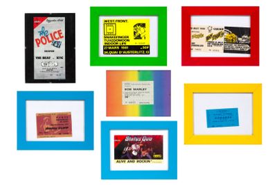 Collection DE Tickets DE Concert