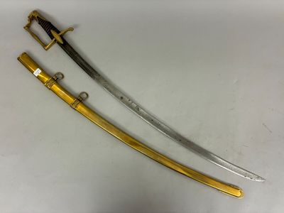 deux épées, l'une avec un manche en or et l'autre avec un manche en noir