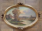 une image d'un tableau sur le mur d'une maison