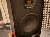 a speaker that is sitting on top of a table